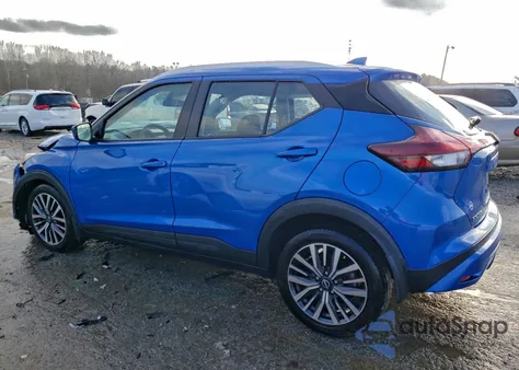 2022 Nissan Kicks Sv из США, поврежденный, VIN 3N1CP5CV5NL487528